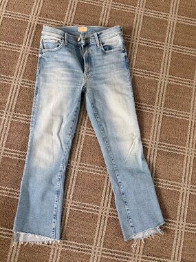 MOTHER Jeans - The Insider Crop Step Fray